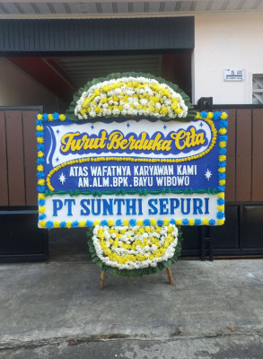Papan Bunga Duka di Goa Balim