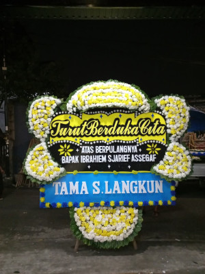 Papan Bunga Duka di Goa Balim